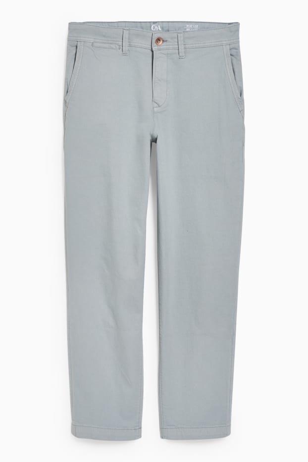 Hombre - Chinos - relaxed fit - LYCRA® - gris claro