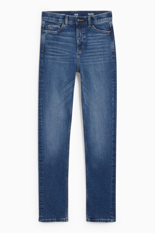 Dona - Slim jeans - high waist - LYCRA® - texà blau