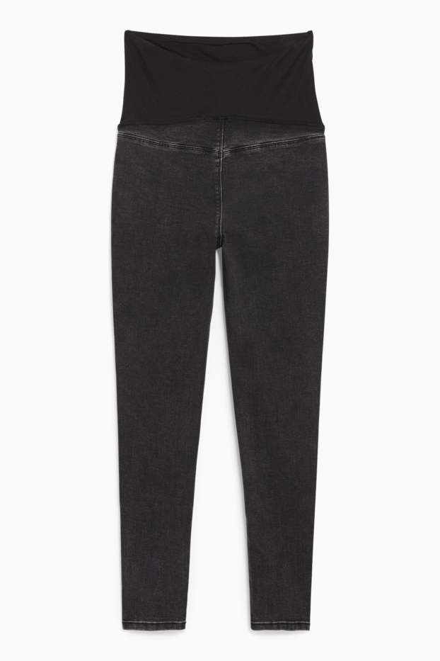 Femei - Jeans gravide - jegging jeans - LYCRA® - denim-gri