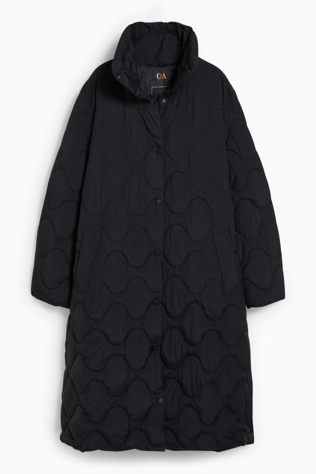 Donna - Cappotto trapuntato - nero