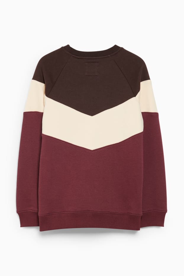 Kinder Buben - Sweatshirt - genderneutral - bordeaux