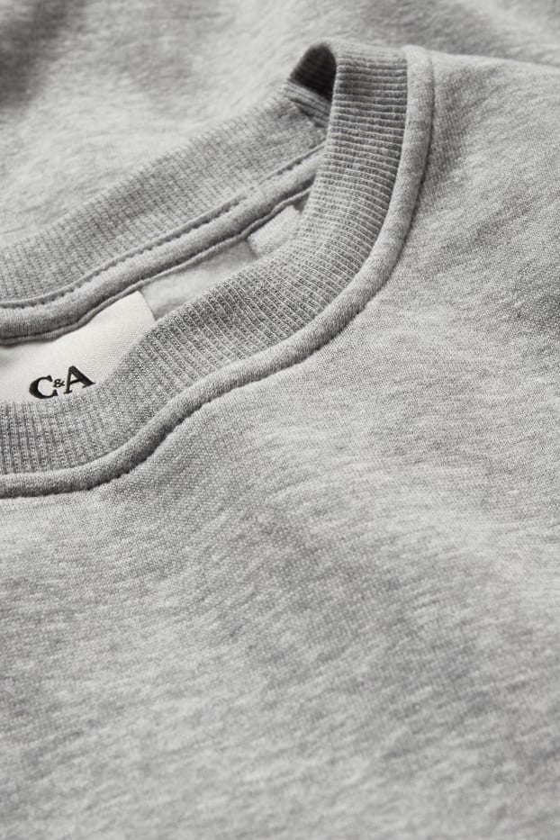 Hommes - Sweat - gris clair chiné