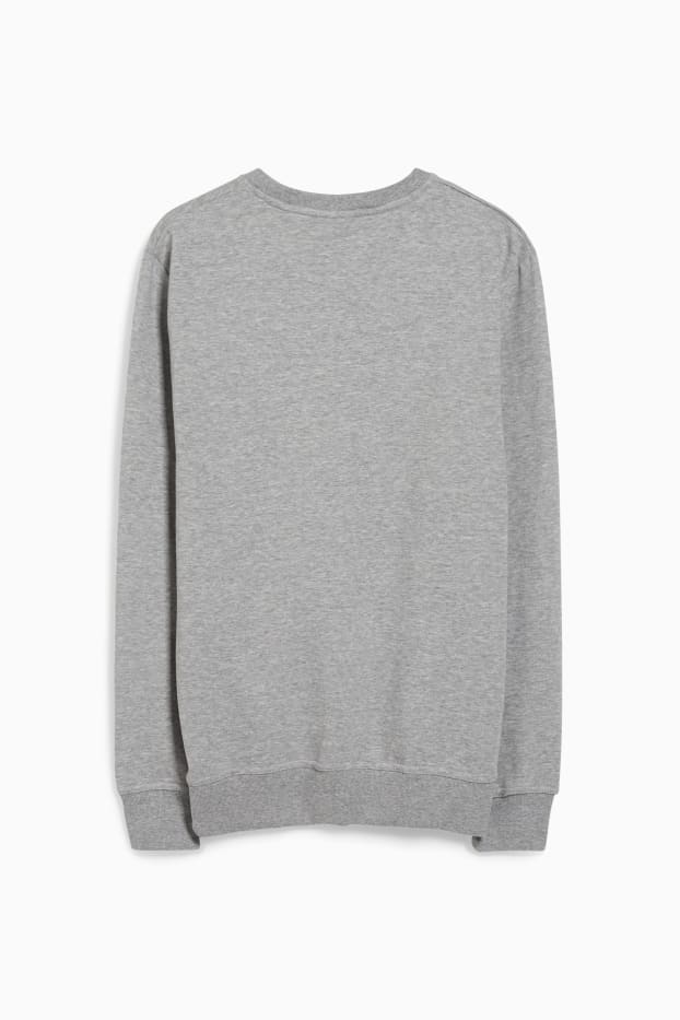 Hommes - Sweat - gris clair chiné