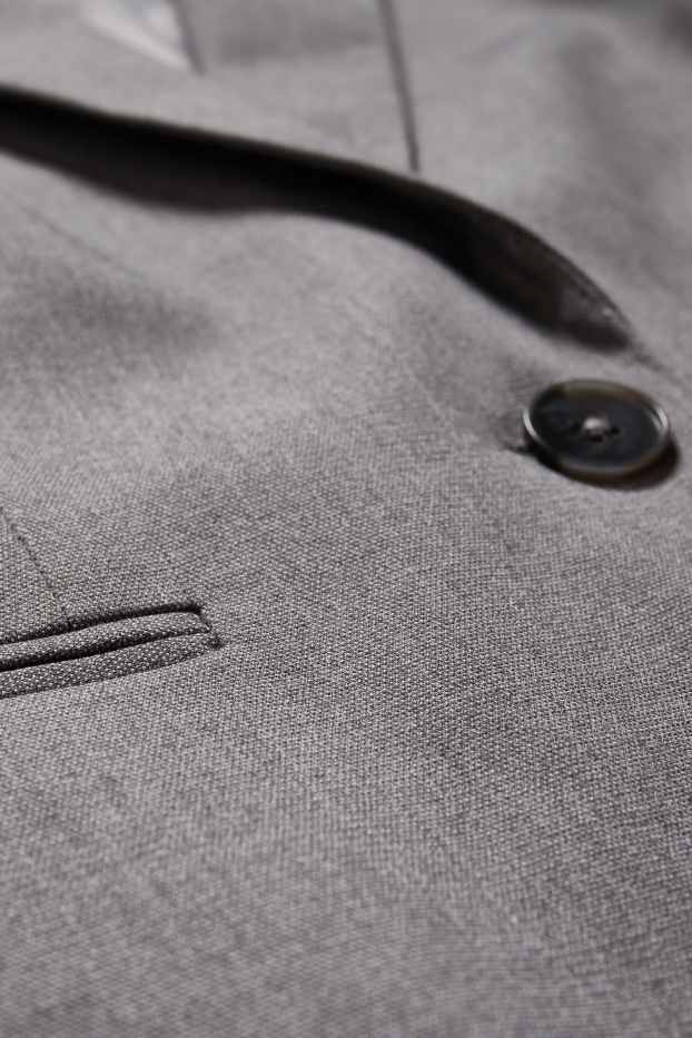 Mujer - Americana - regular fit - gris jaspeado