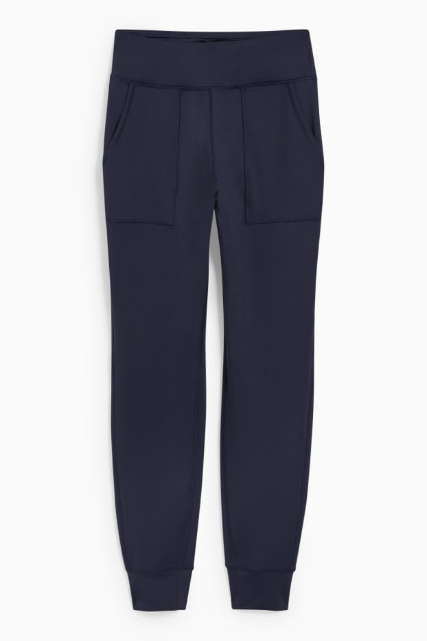 Women - Active trousers - fitness - 4 Way Stretch - dark blue