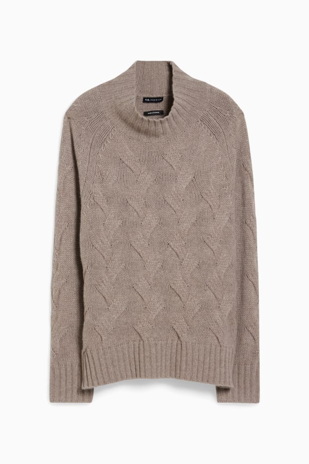 Dona - Jersei de caixmir - trenat - talp