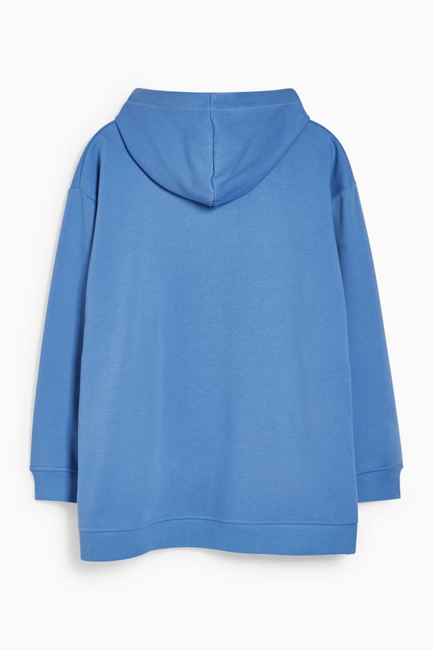 Donna - Felpa con cappuccio - blu