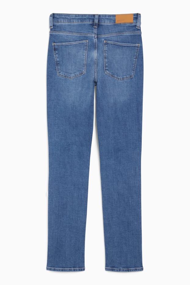 Femmes - Slim jean - mid waist - LYCRA®  - jean bleu