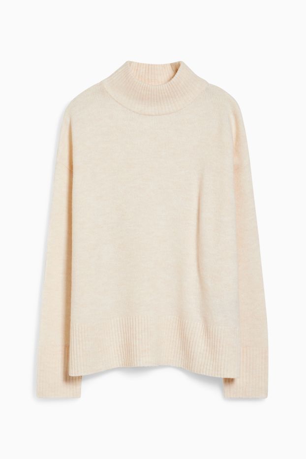 Femmes - Pullover  - abricot