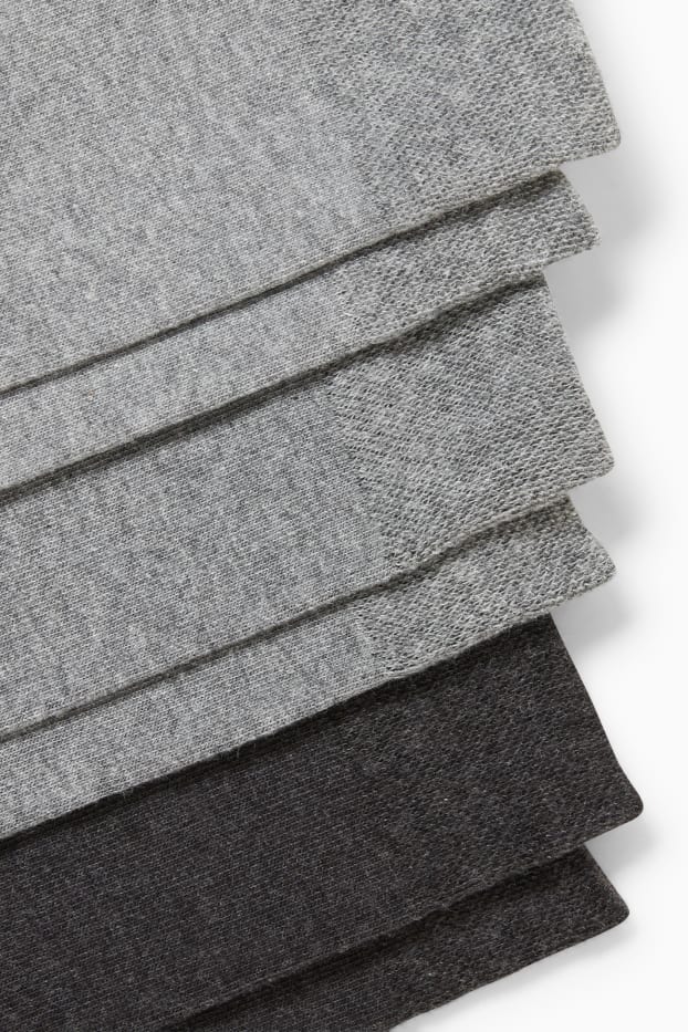 Herren - Multipack 3er - Socken - Komfortbund - anthrazit