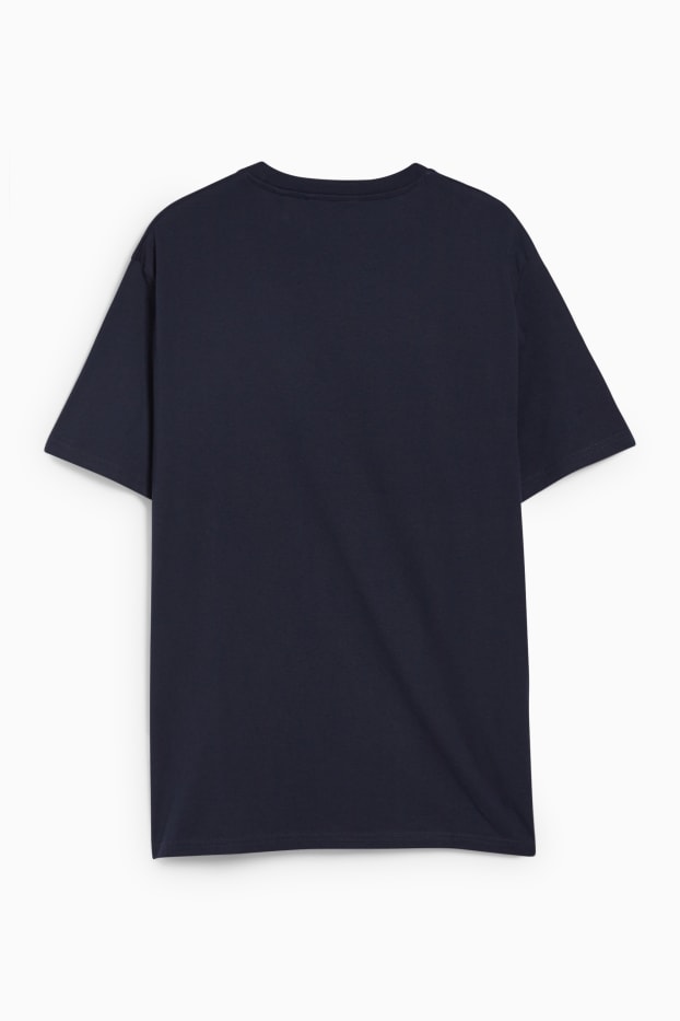 Bărbați - Tricou - regular fit - albastru închis