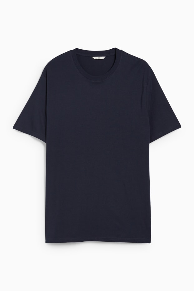 Bărbați - Tricou - regular fit - albastru închis