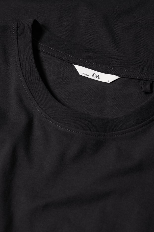 Home - Samarreta de màniga curta - regular fit - negre