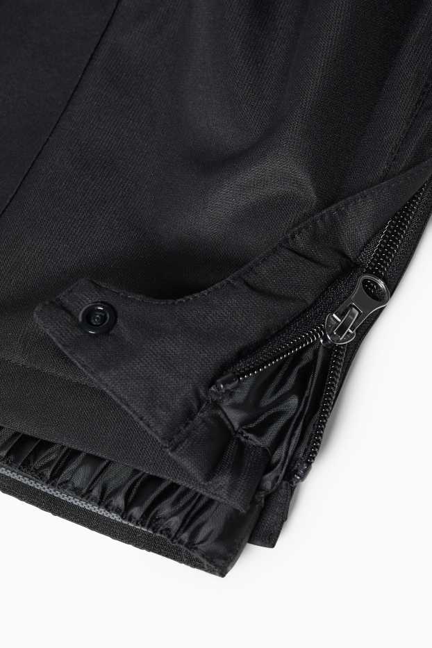 Kinder Buben - Skihose - schwarz