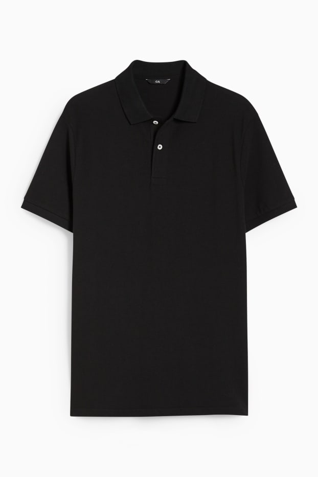 Bărbați - Tricou polo - negru