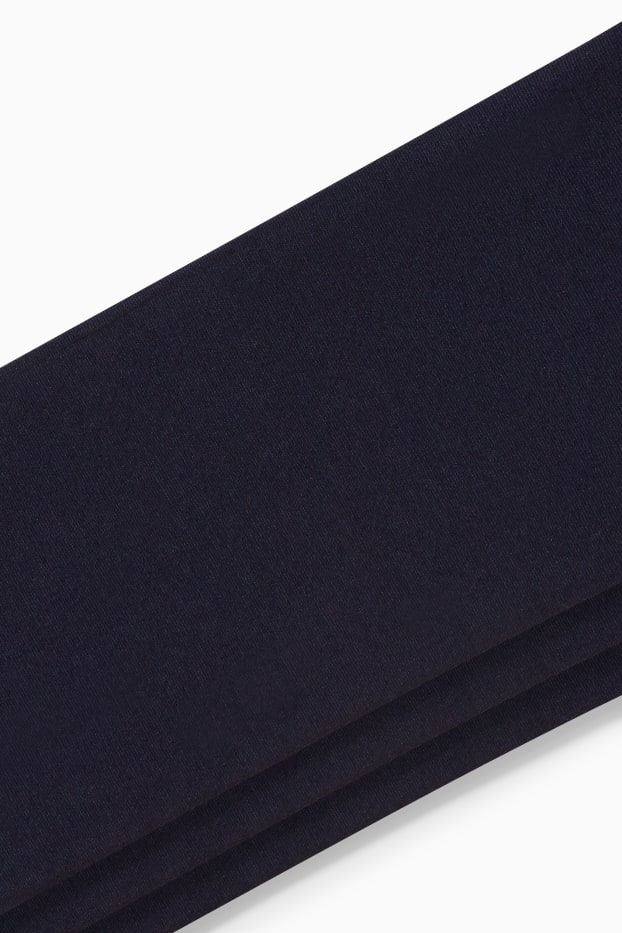 Copii - Fete - Multipack 3 perechi - dresuri - 40 DEN - albastru închis