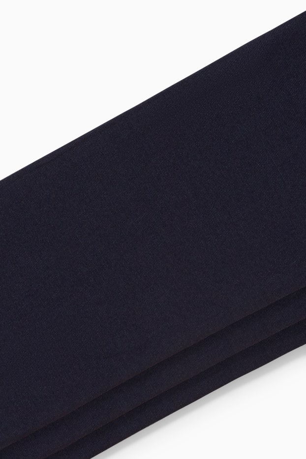 Děti - dívky - Multipack 3 ks - silonky - 40 DEN - tmavomodrá