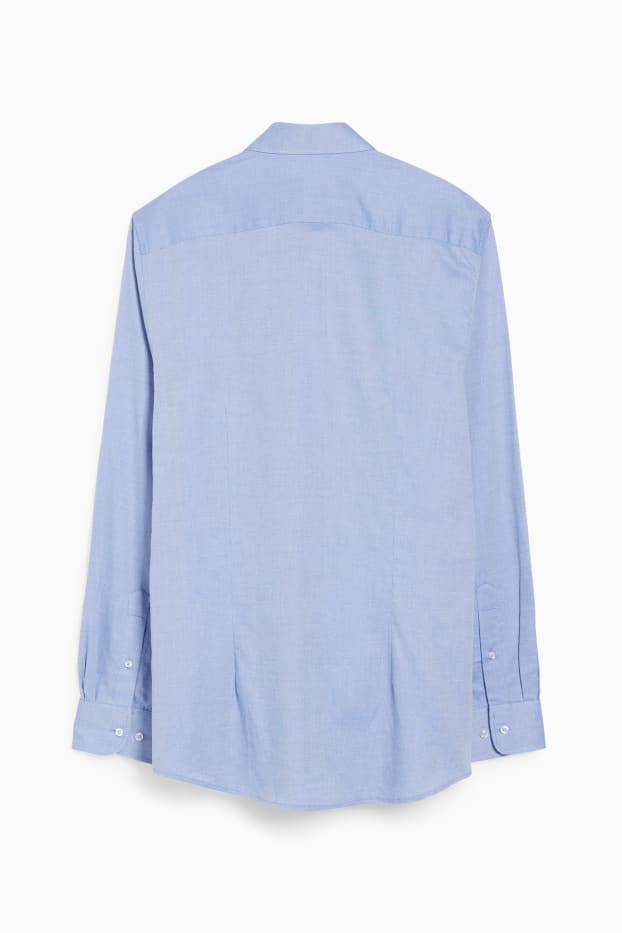 Herren - Businesshemd - Slim Fit - Kent - bügelleicht - hellblau