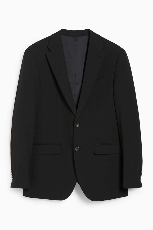 Hommes - Veste de costume - regular fit - Flex - LYCRA® - Mix & Match - noir