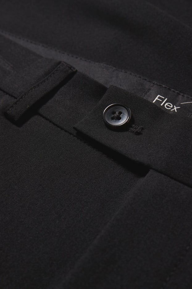 Hommes - Pantalon de costume - regular fit - Flex - LYCRA® - Mix & Match - noir
