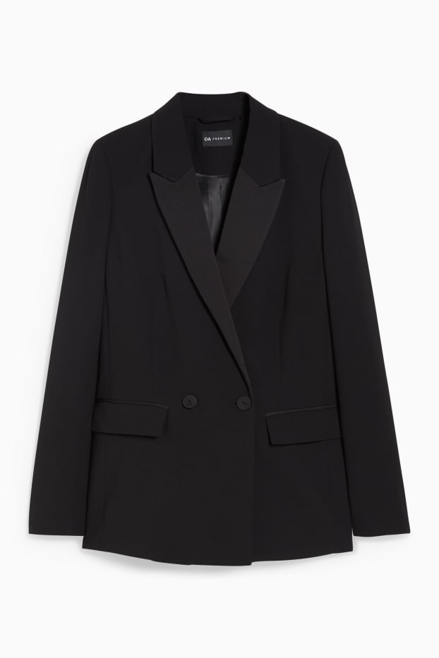 Donna - Blazer - regular fit - nero