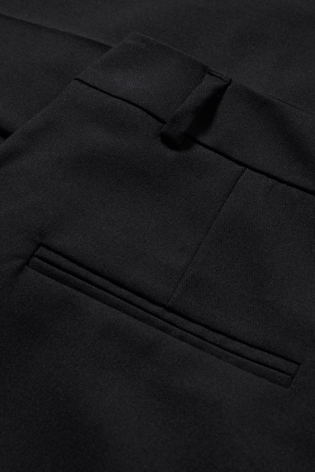 Women - Business trousers - regular fit - black