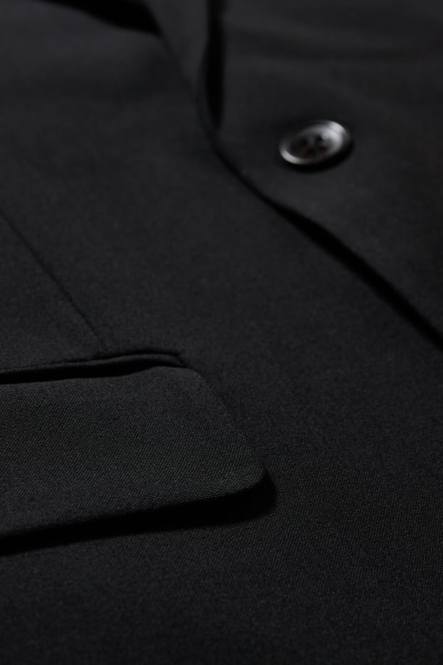 Heren - Colbert uit het combi-systeem - body fit - Flex - LYCRA® - Mix & Match - zwart