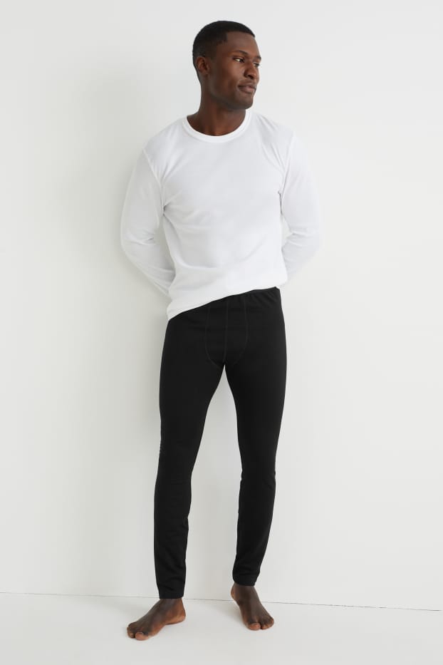 Bărbați - Indispensabili termoizolanți - THERMOLITE® - LYCRA® - negru