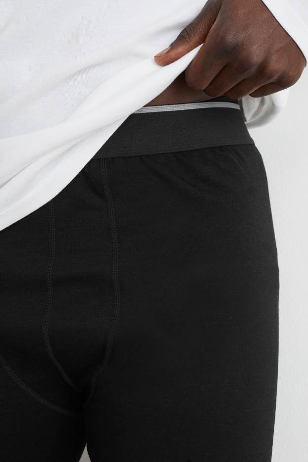 Bărbați - Indispensabili termoizolanți - THERMOLITE® - LYCRA® - negru