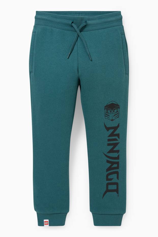 Kinderen: jongens - Lego Ninjago - joggingbroek - donkerturquoise