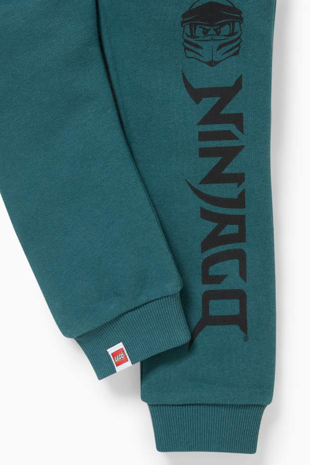 Kinderen: jongens - Lego Ninjago - joggingbroek - donkerturquoise