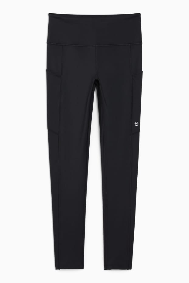 Mujer - Leggings funcionales - Compressive - running - 4 Way Stretch - negro