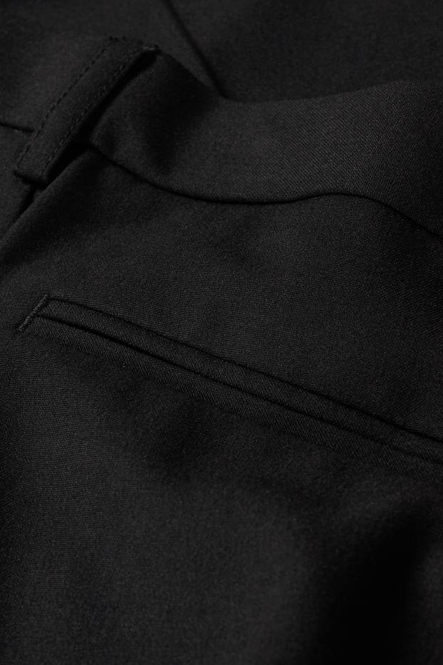 Bambini - Taglie forti - pantaloni coordinabili - stretch - LYCRA® - nero