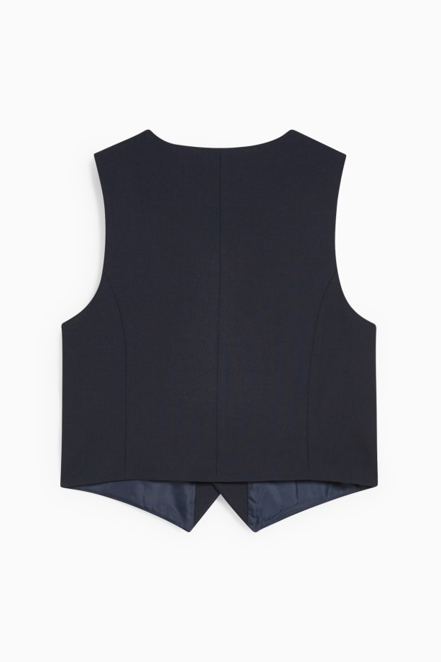 Children Boys - Mix-and-match waistcoat - stretch - LYCRA® - dark blue