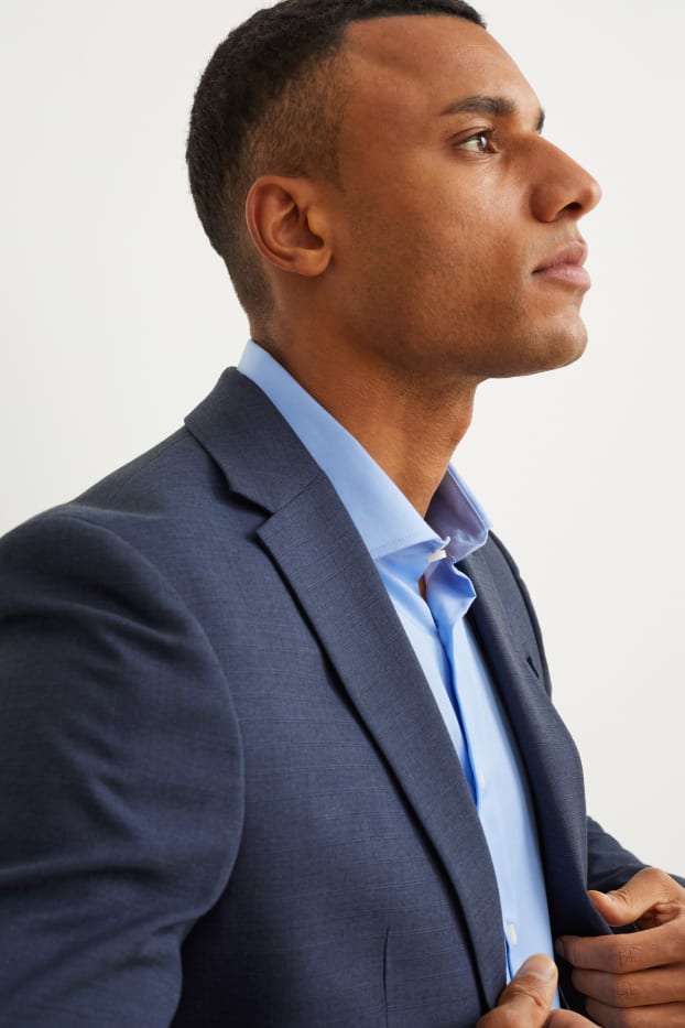 Herren - Baukasten-Sakko - Regular Fit - Stretch - LYCRA® - dunkelblau