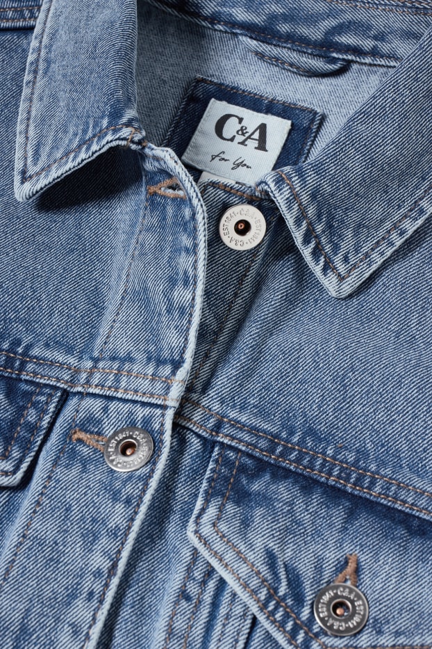 Femmes - Veste en jean - jean bleu