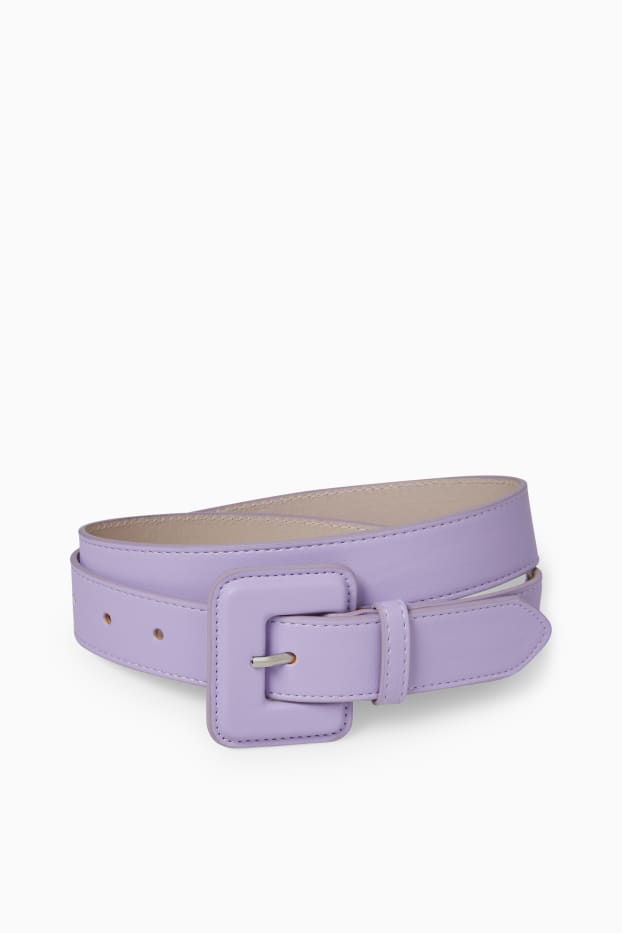 Femmes - Ceinture - synthétique - lilas