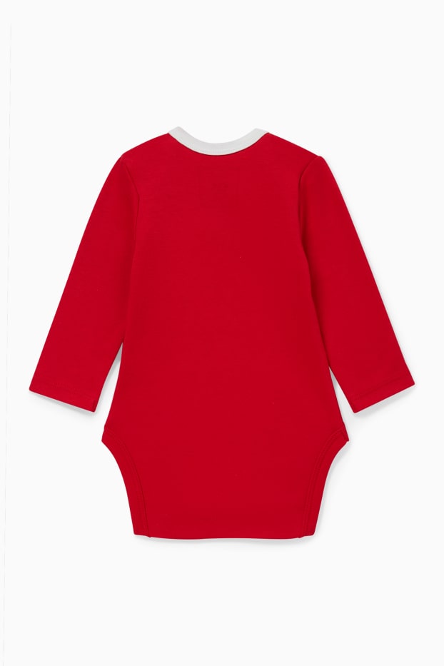 Baby Boys - Baby Christmas bodysuit - red