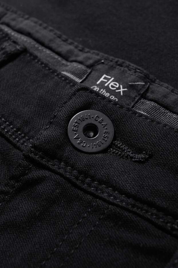Hommes - Pantalon - slim fit - Flex - LYCRA® - noir