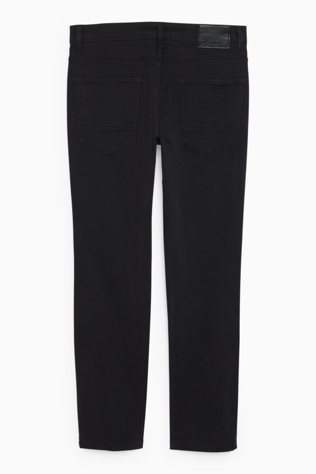 Hommes - Pantalon - slim fit - Flex - LYCRA® - noir