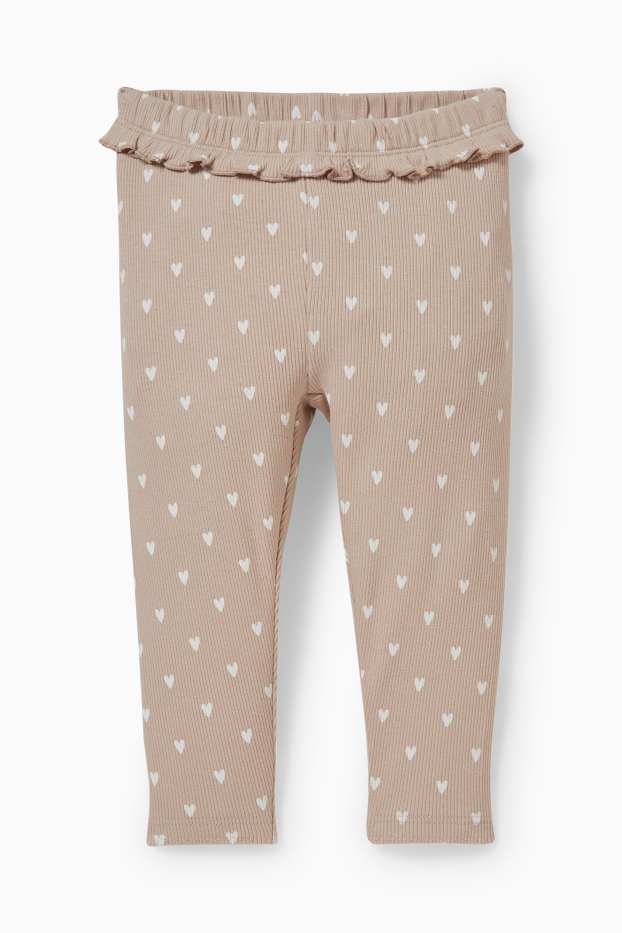Bébés filles - Legging bébé - marron clair