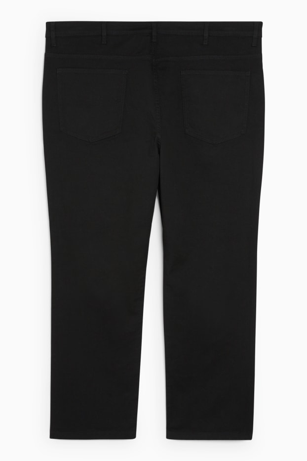 Uomo - Pantaloni - regular fit - nero