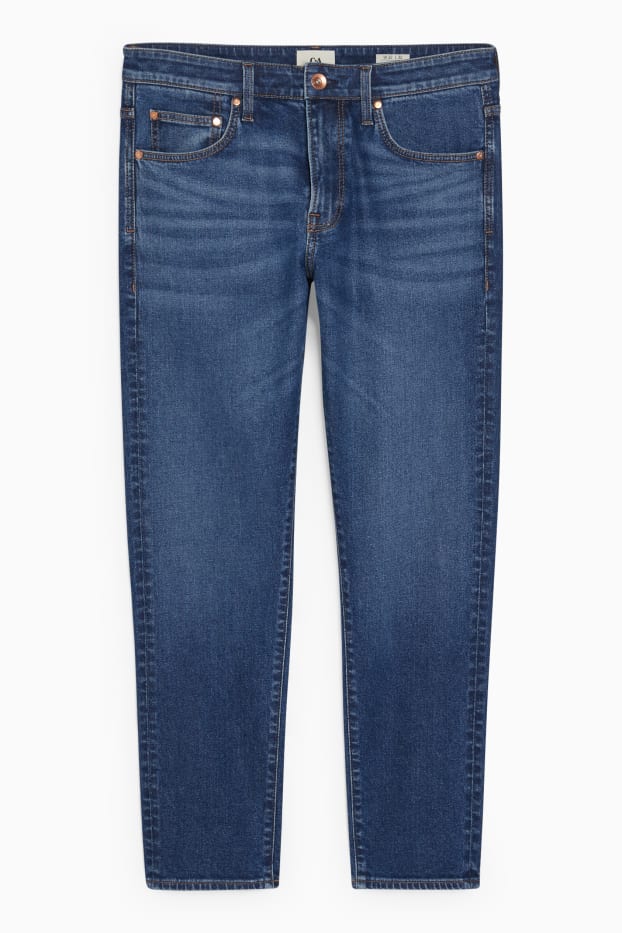 Hommes - Tapered jean - LYCRA® - jean bleu foncé