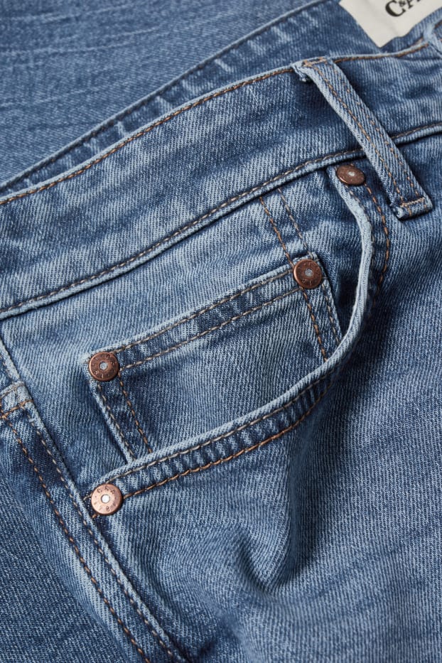 Hommes - Tapered jean - LYCRA® - jean bleu