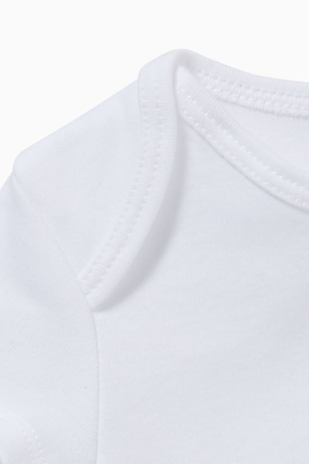 Unisex - Multipack 5er - Baby-Body - weiß