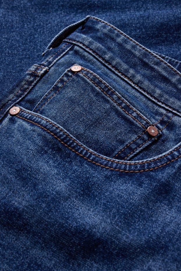 Pánské - Straight jeans - LYCRA® - džíny - modré
