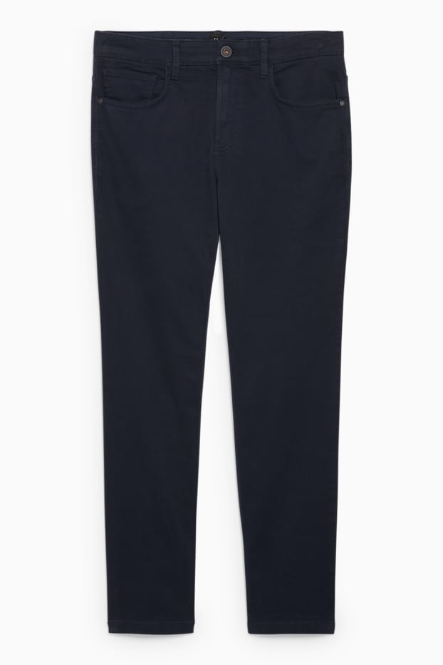 Uomo - Pantaloni - slim fit - Flex - LYCRA® - blu scuro