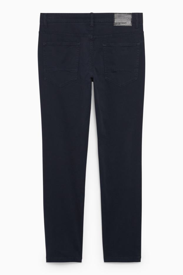 Uomo - Pantaloni - slim fit - Flex - LYCRA® - blu scuro