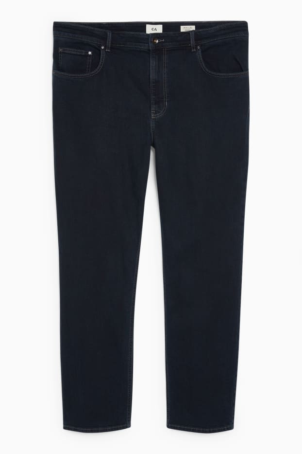 Men - Straight jeans - LYCRA® - denim-dark blue