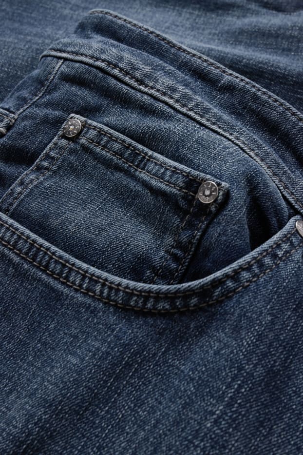Hommes - Straight jean - LYCRA® - jean bleu